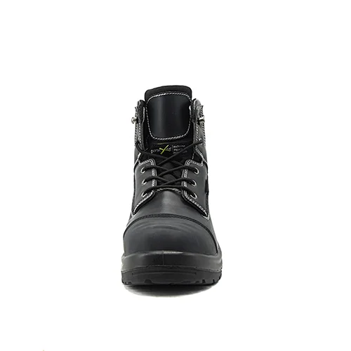 Low Cut Leather Black Water Resistant Safety Boots