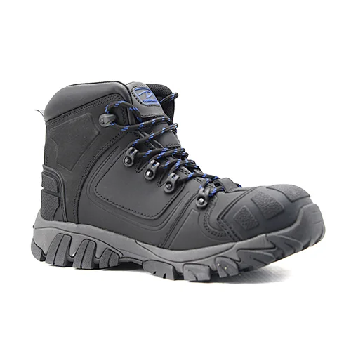 Nubuck Leather Lace-Up EVA Outsole Work Safety Boots