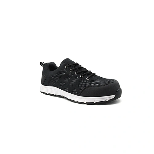 Black Light Weight Flyknit Safety Shoes