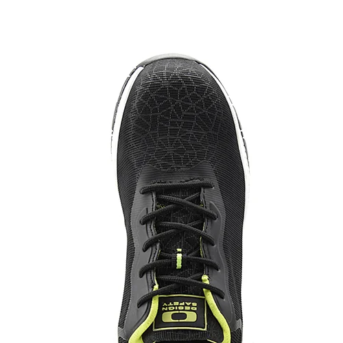 Textile Lace-Up Light Weight Work Safety Shoes