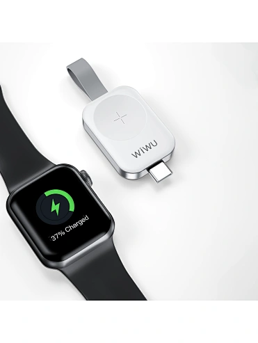 WiWU M16 Pro Portable Magnetic Wireless Watch Charger for Apple Watch