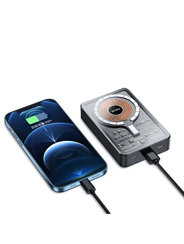 WiWU 10000mAh Magnetic Power Bank Portable Wilreless Fast Charging for iPhone 13/14 Series