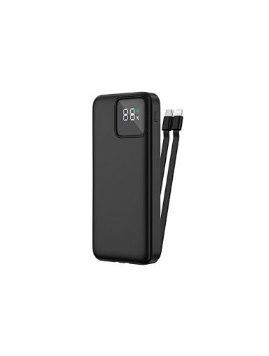 WiWU 10000mAh Power Bank with Cable