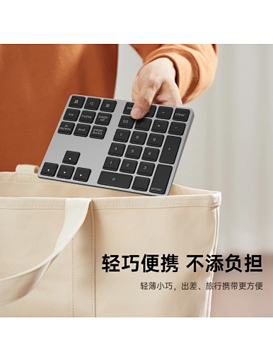 Mini portable wireless numberic keyboard