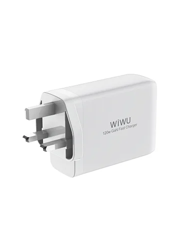 WiWU 4 in 1 Mini 120 W GaN Quick Wall  Charger