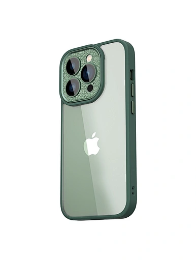 Multicolored logo transparent iPhone 13 Pro Max case