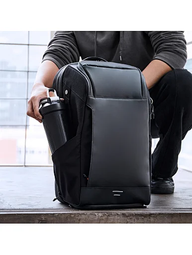 backpack with luggage organizer