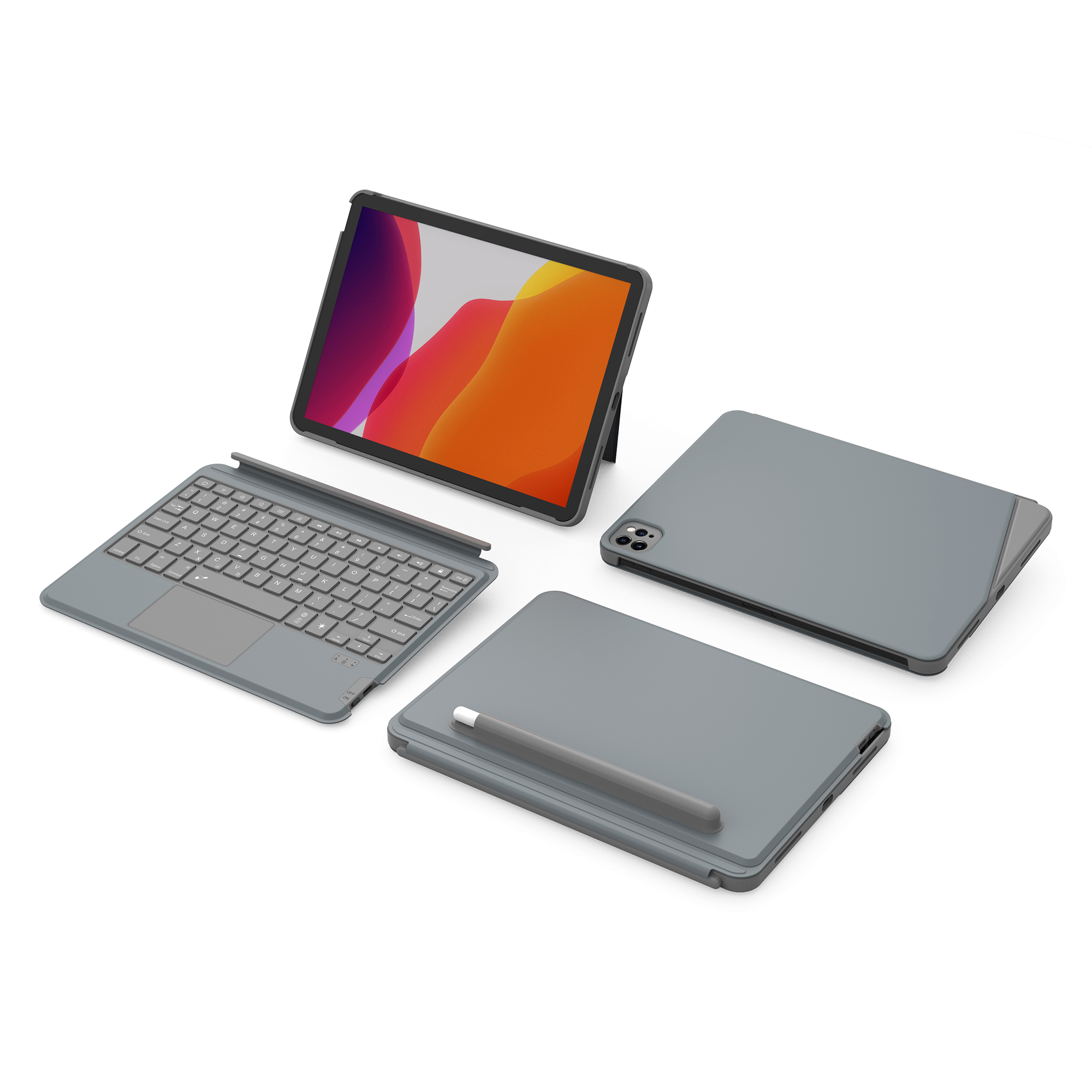 WiWU Combo Touch Keyboard Case for iPad