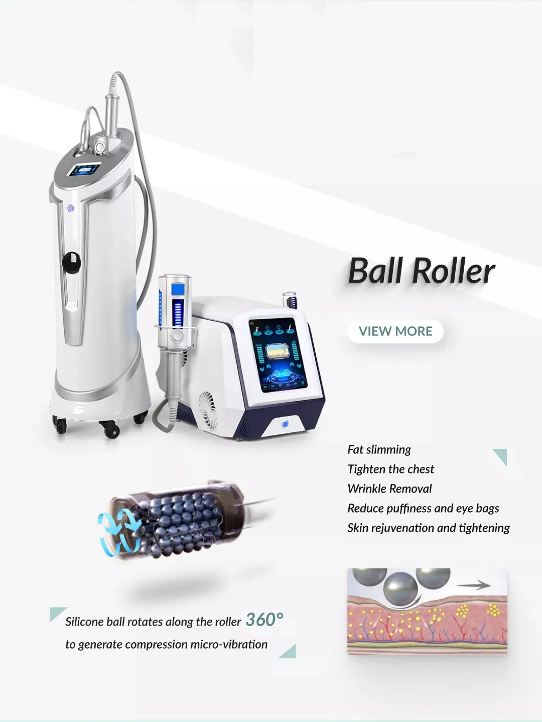 ball roller slimming machine