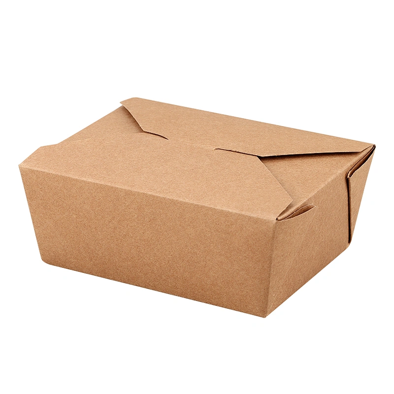 Take out Salad Box with Window, Reusable Kraft Brown Food Storage Containers,  Freezer Safesignature Packaging Hot Food Box for Work - China Disposable  Kraft Paper Take-out Box and Kraft Paper Take-out Box