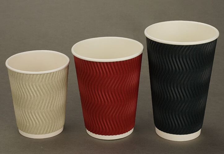 Ripple Wall Paper Cups