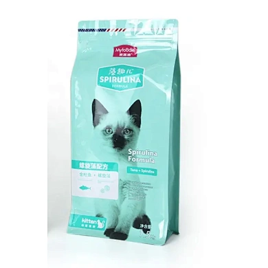 zip lock cat food packaging bag