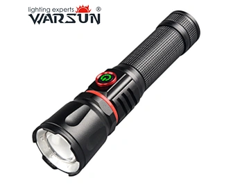 529 Zoom Charge Flashlight-Side light