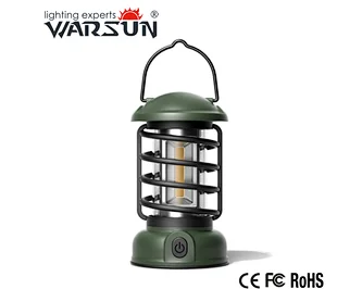 L182 Black Portable Camping lamp-Charge