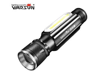 COB06 Zoom Charge Flashlight-Side light-Magnetic