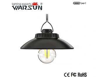 CM29 Black Hanging outdoor lighting-Warm light
