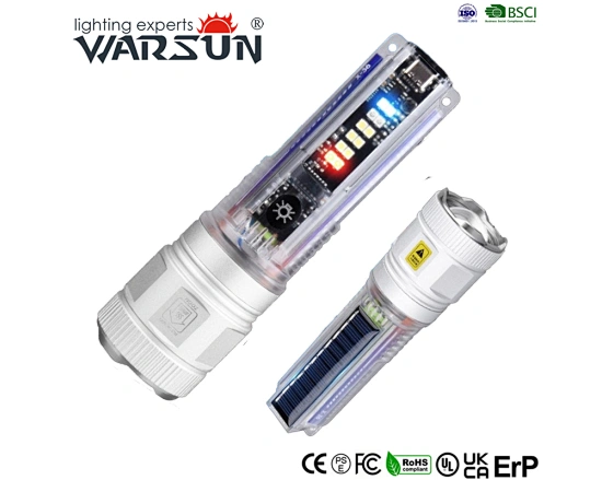 dynamo charging flashlight