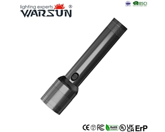 X688 Black Charge Flashlight