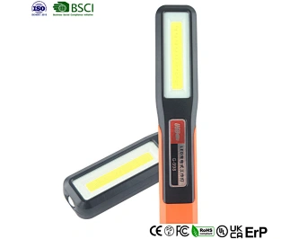 K007 Charge Multifunctional Inspection lamp-Hook+Magnetic+Clamp+Cutter+Safety hammer