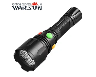 GF170 Black Four lights Dry cell Signal Flashlight