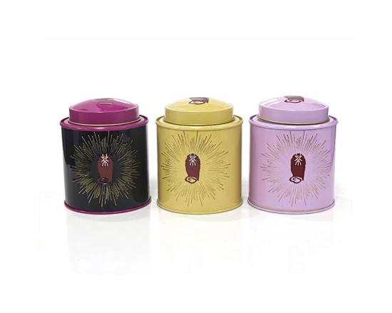 round tin boxes