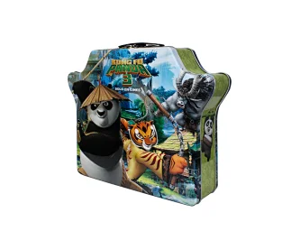 3D embossed tin Animal sculpture model tin box toys set Cartoon dolls metal box