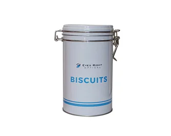Wholesale airtight tea sugar coffee tin set with silicone seal ring