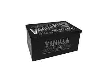 Chinese Factory Price Rectangle Tin Metal Box Customized Logo Candy Tin Box Christmas Gift Tin Box For Perfume Packing