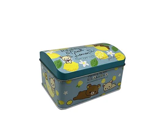 These wholesale tin christmas box are perfect for storing small trinkets or giving as a festive gift