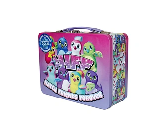 Custom Printed Tin Lunch Box with Handle Tin Packaging for Toys