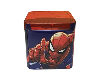 Chinese factory exquisite Square Tin Box For Children Watch packing Christmas gift souvenir metal box food grade snack box