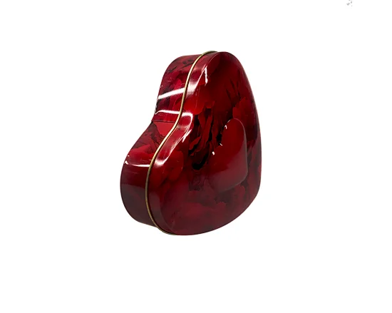heart shaped tin with lid