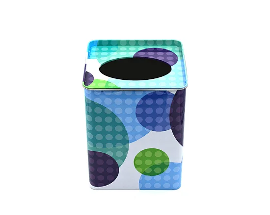 metal tissue box