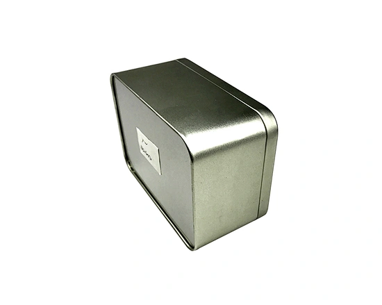 rectangular storage tin