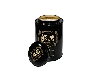 High quality metal storage tin boxes metal rice tin can 1kg big tea tin