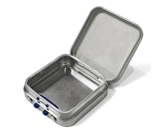 child resistant box tins