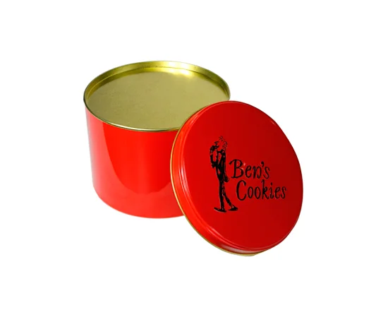 tin box of cookies