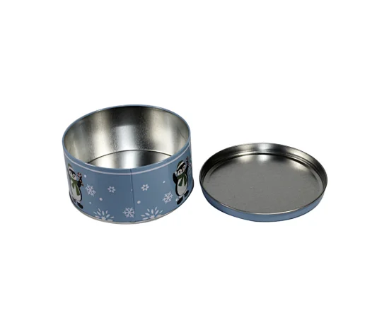 round cookie tin