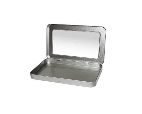 rectangular tins with lids