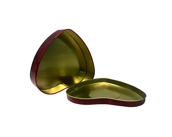 heart shaped tin with lid