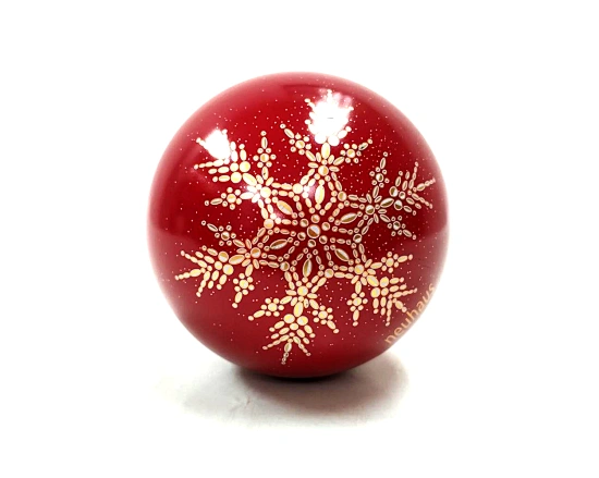 Get festive with our custom luxury ball tin Christmas boxes. These beautiful tins can be filled with your favorite cookies or treats