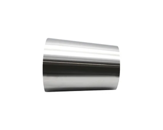 round metal trash can