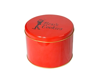 Custom Oem Empty Cookie Tins Wholesale Decorative Tins Can Embossed Tin Cookies Container