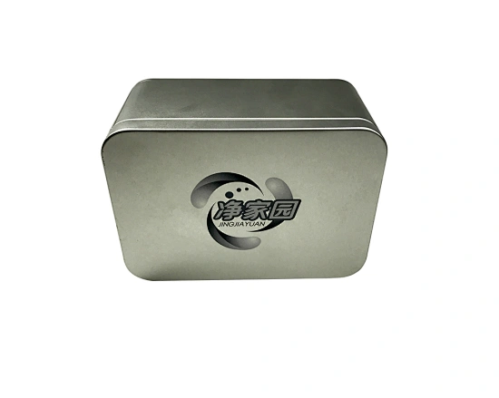 rectangular storage tin
