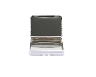 Child Resistant Luxury Square CR Tins 80 mm Airtight  Child Proof Lock Luxury Square Tins