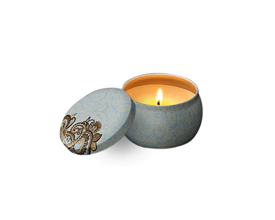 candle tins with lids