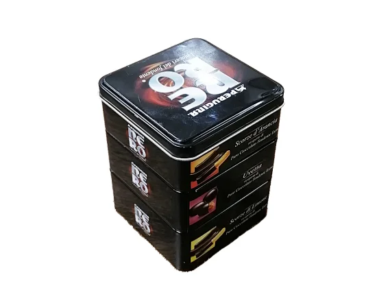 tin square box