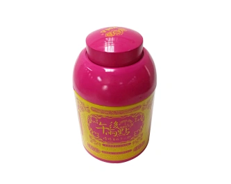 Hot Sales Round Empty Bulk Tea Tins Metal Box Storage Food Metal Packaging Coffee Can Tin