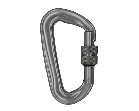 Aluminium carabiner,D carabiner,12kN carabiner,climbing carabiner