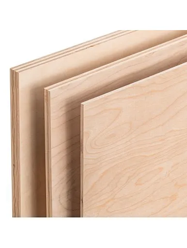 birch faced plywood with poplar core